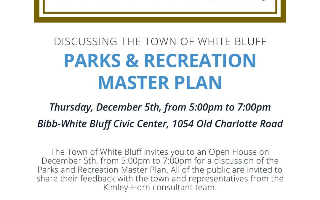 Parks and Recreation Master Plan Community Input Meeting